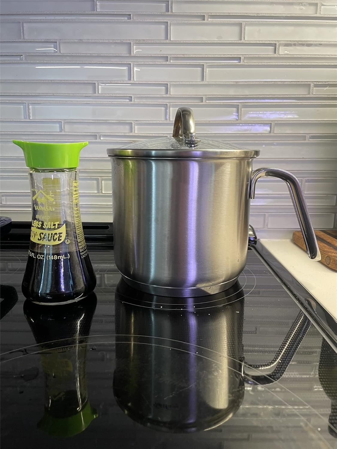 15QT Multipurpose Small Cookware with Glass Lid