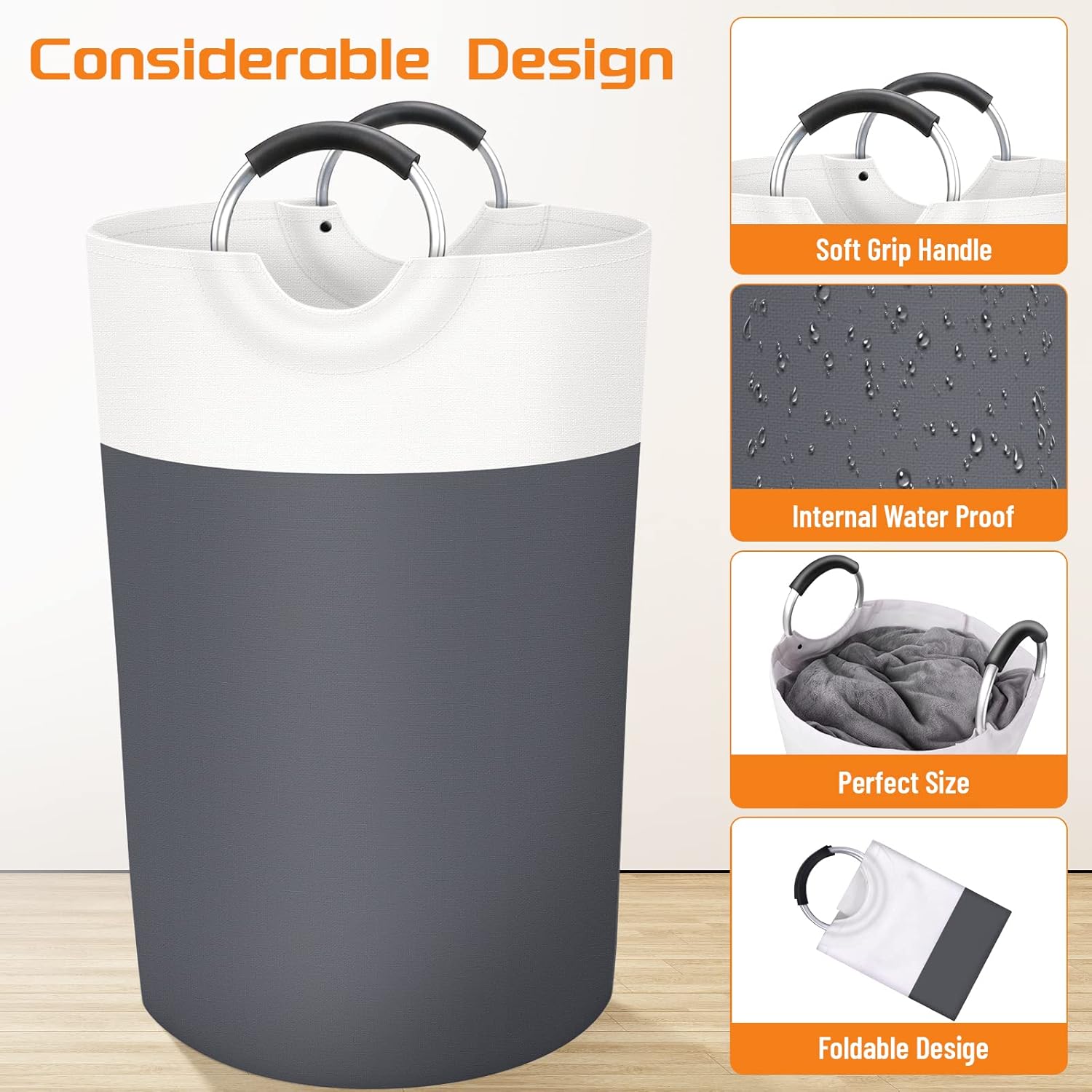 BlissTotes Laundry Basket