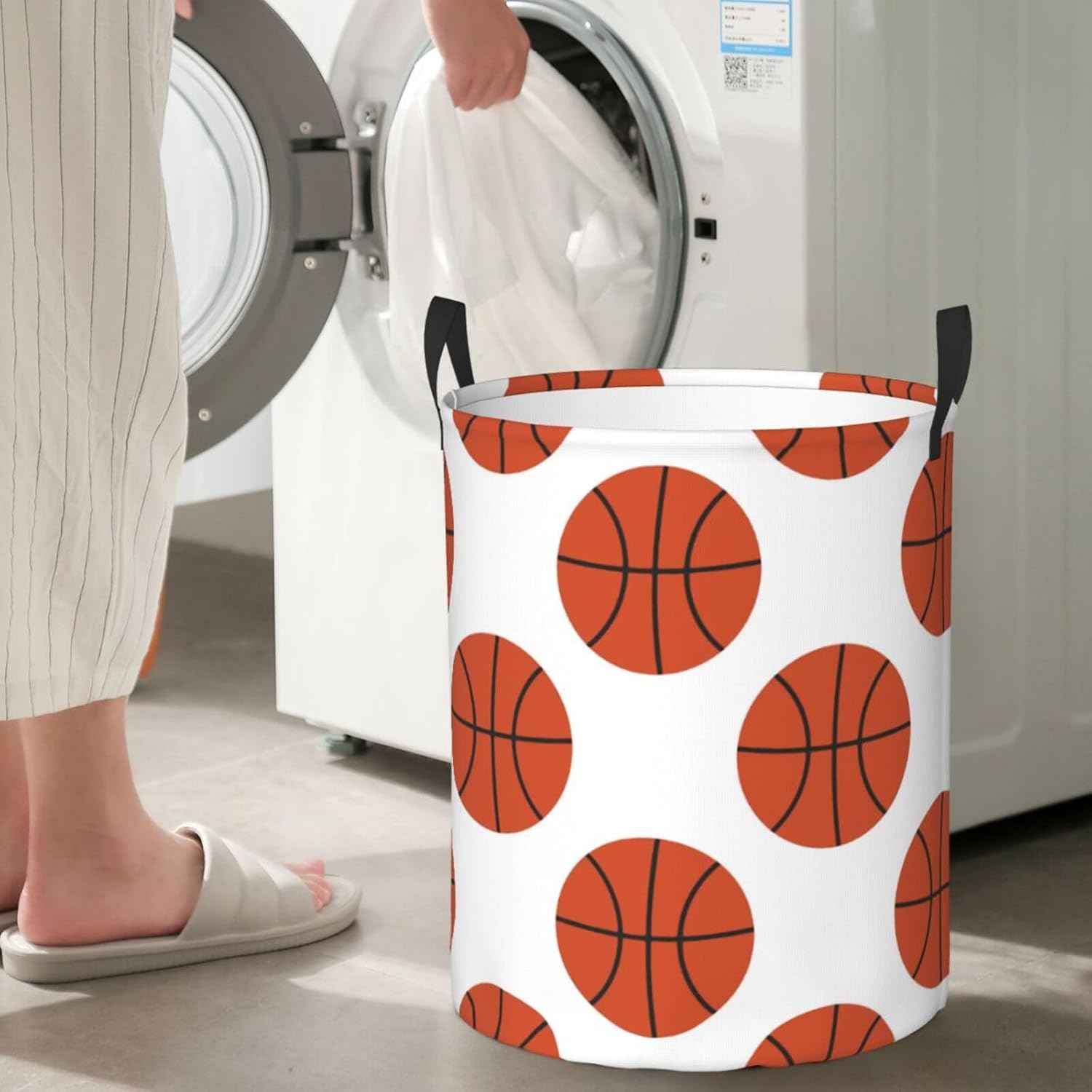 Secure Durable Collapsible Laundry Baskets for Home Car Use
