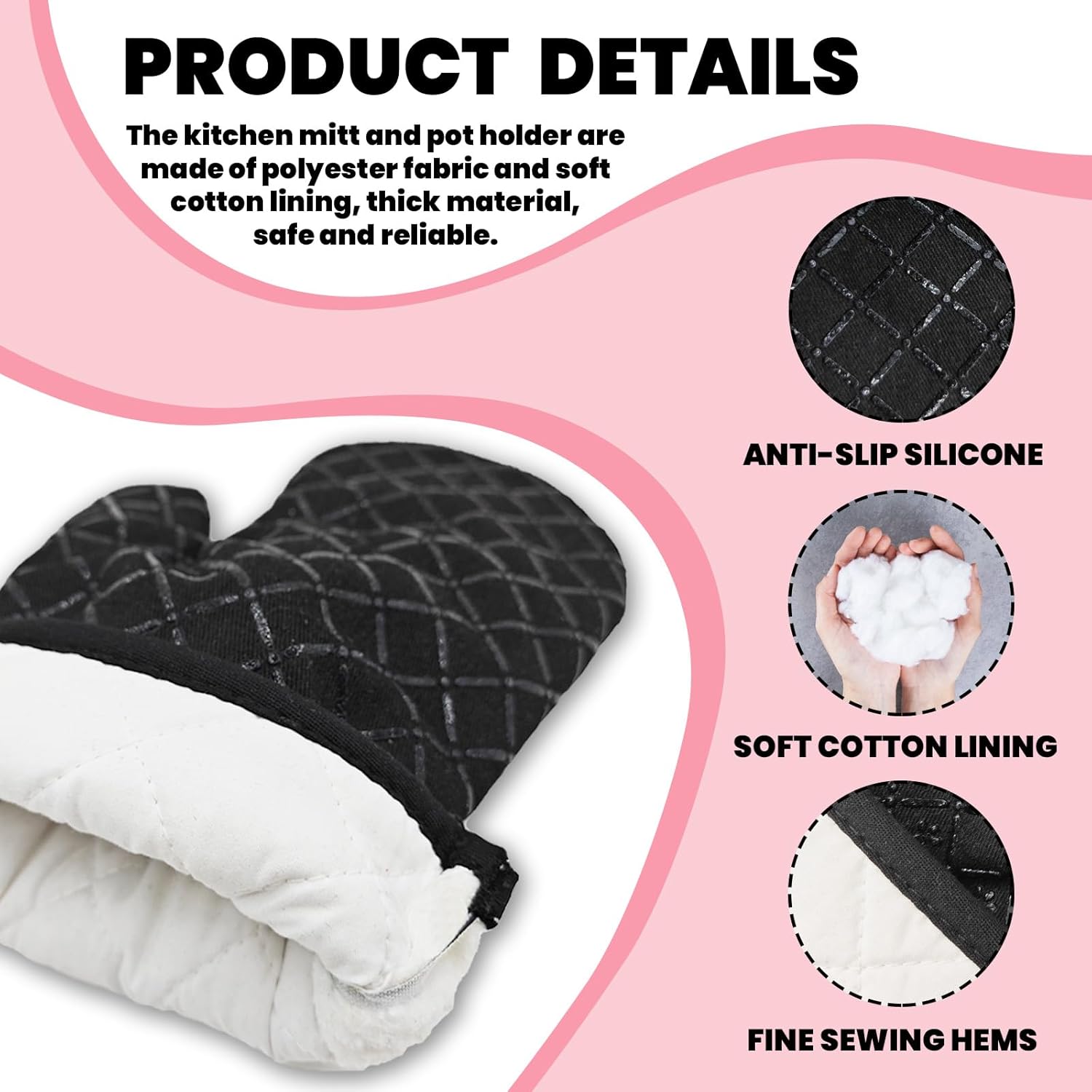 Get 2 Pcs Funny Ovenmitts