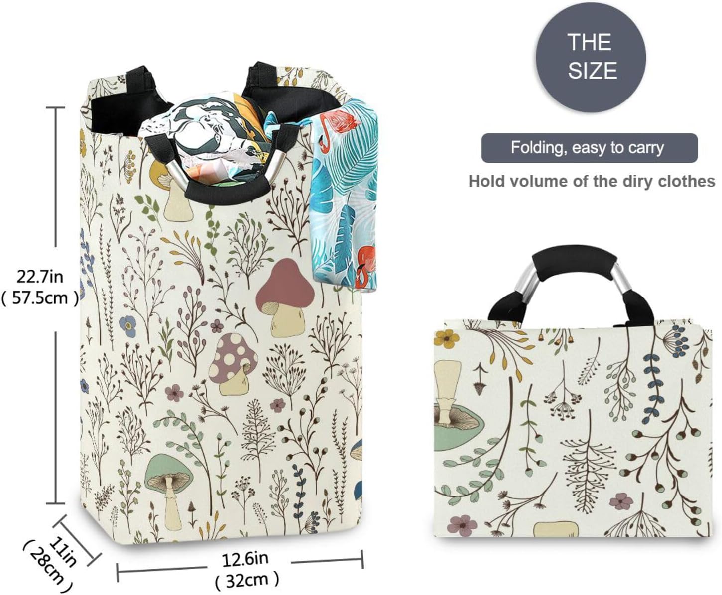 WATERPROOF Laundry Hamper with Handle
