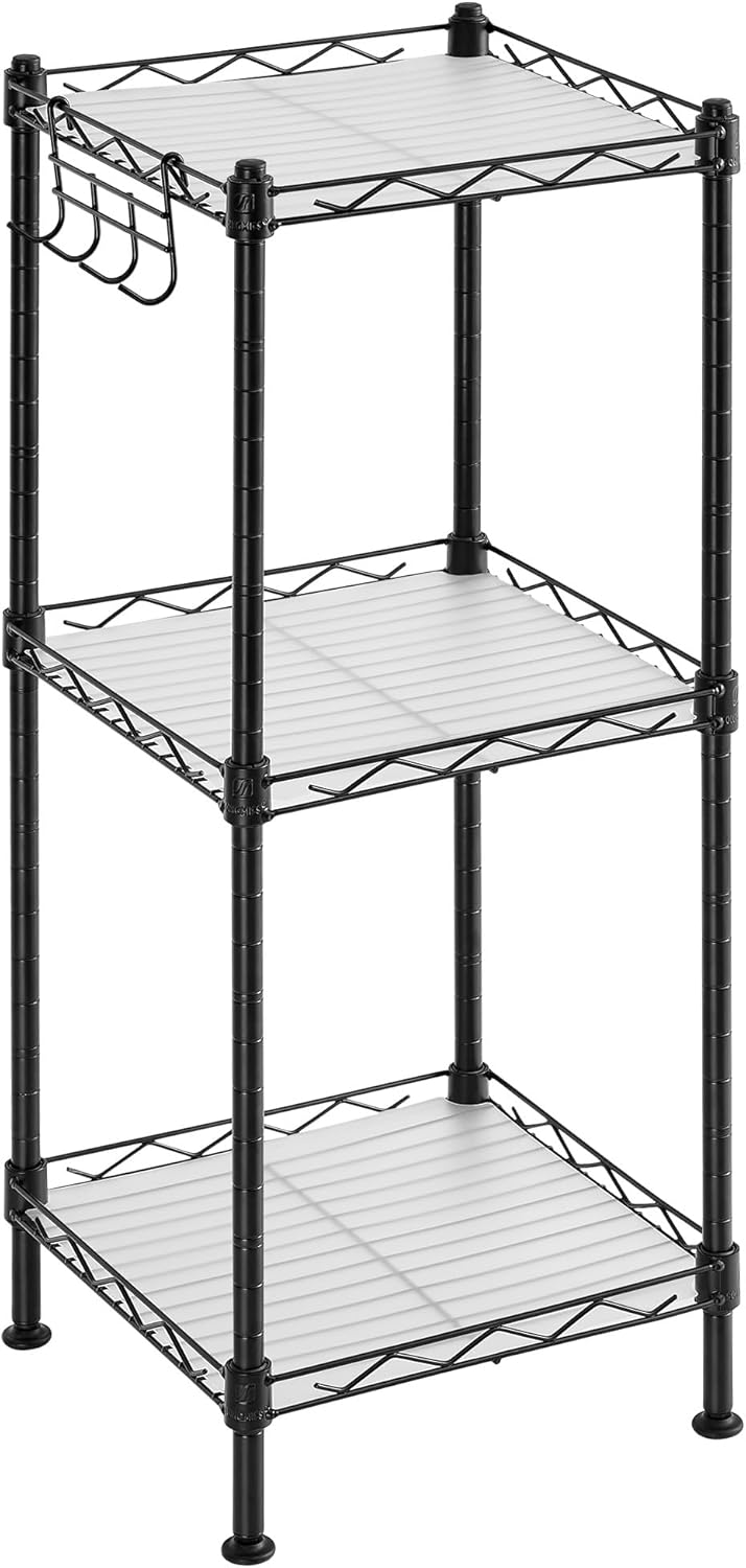 Space-Saving 3-Tier Bathroom Shelf for Small Spaces