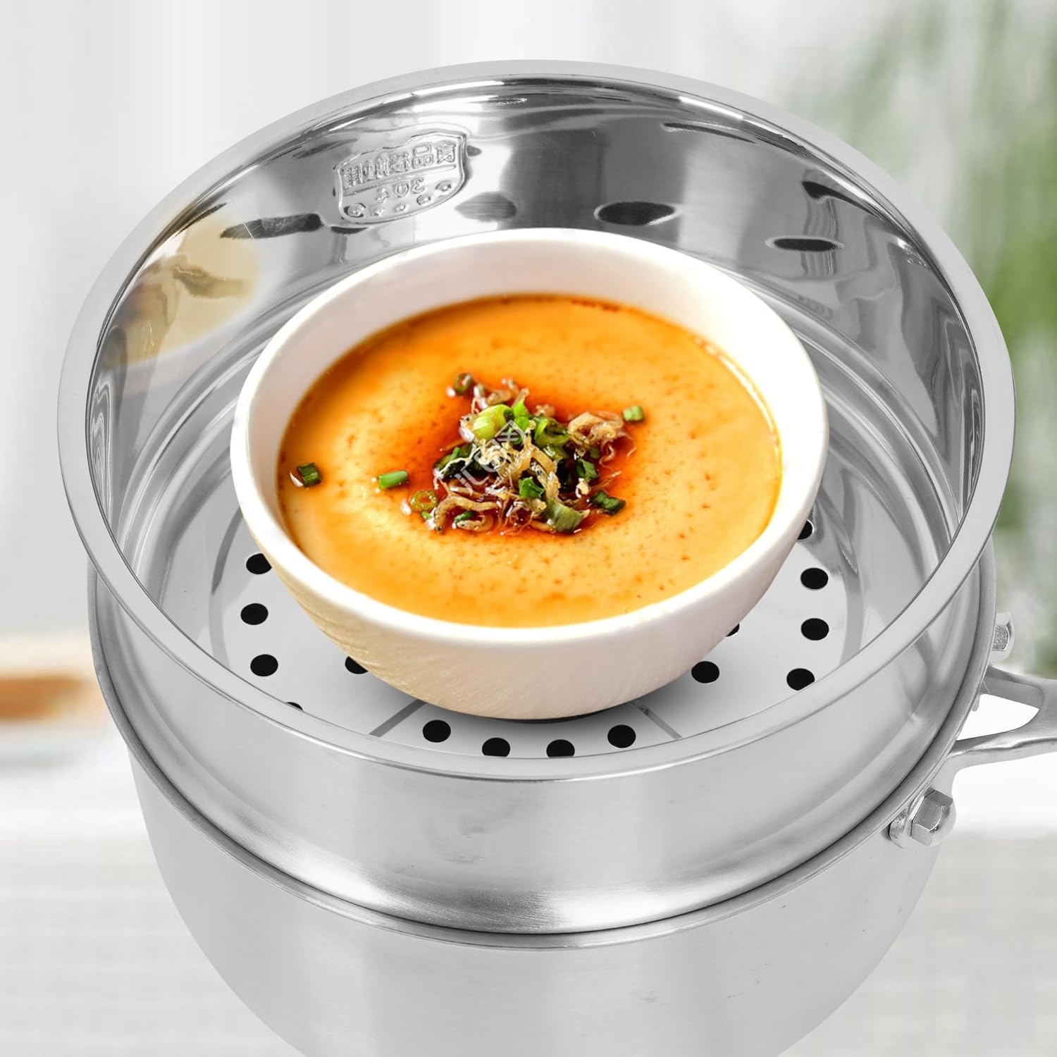 Sleek 2 qt Stainless Steel Saucepan for All Cooktops