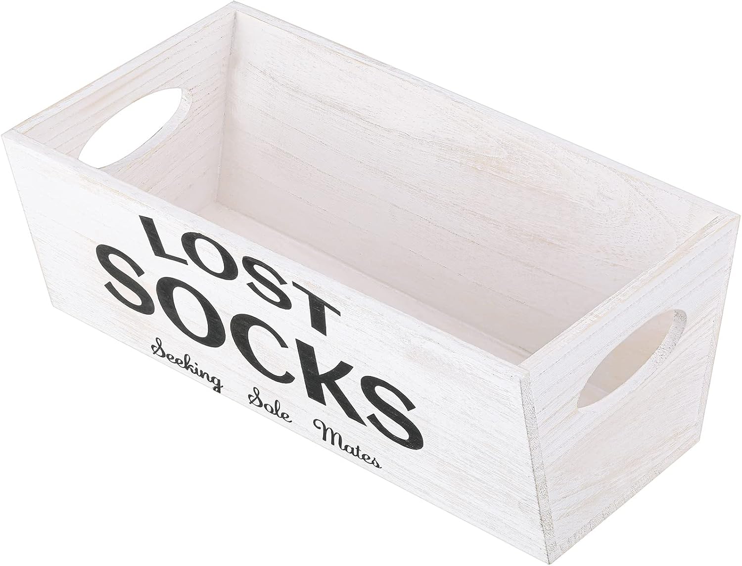 Blulu Lost Socks Sign for Farmhouse Laundry Room