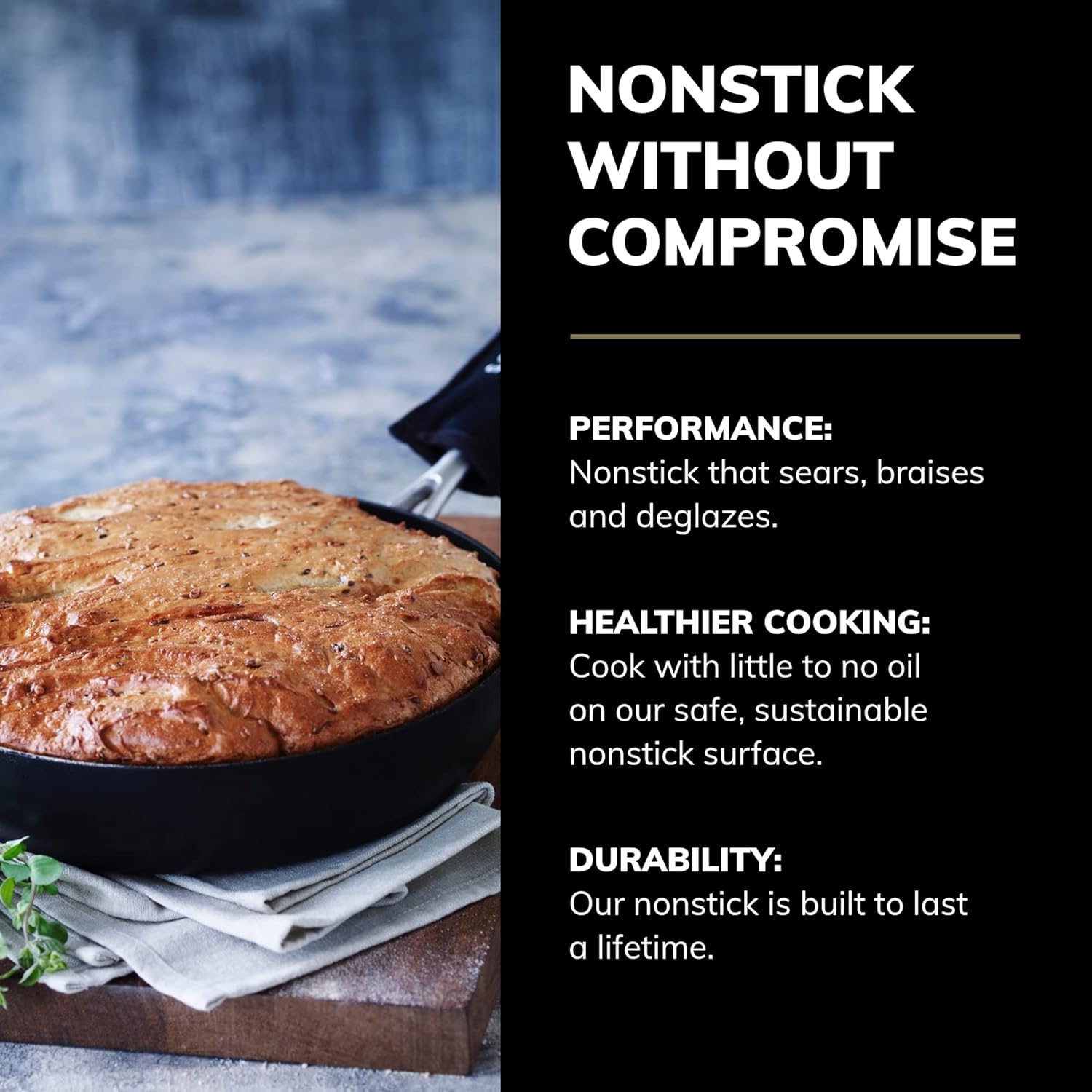 Scanpan Professional 425 Qt Saut Pan with Lid