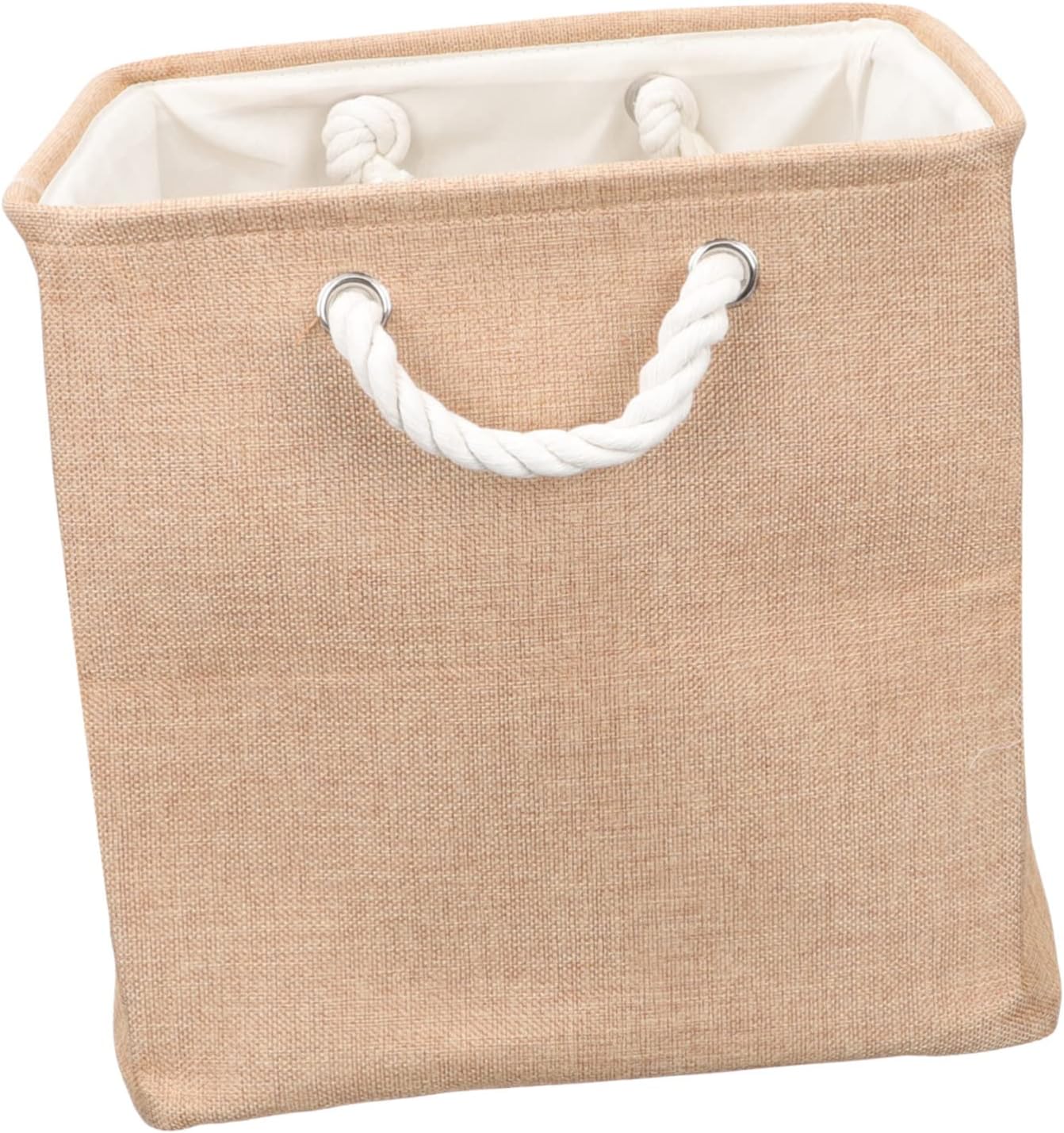 PRETYZOOM Modern Minimalist Linen Foldable Dirty Clothes Container