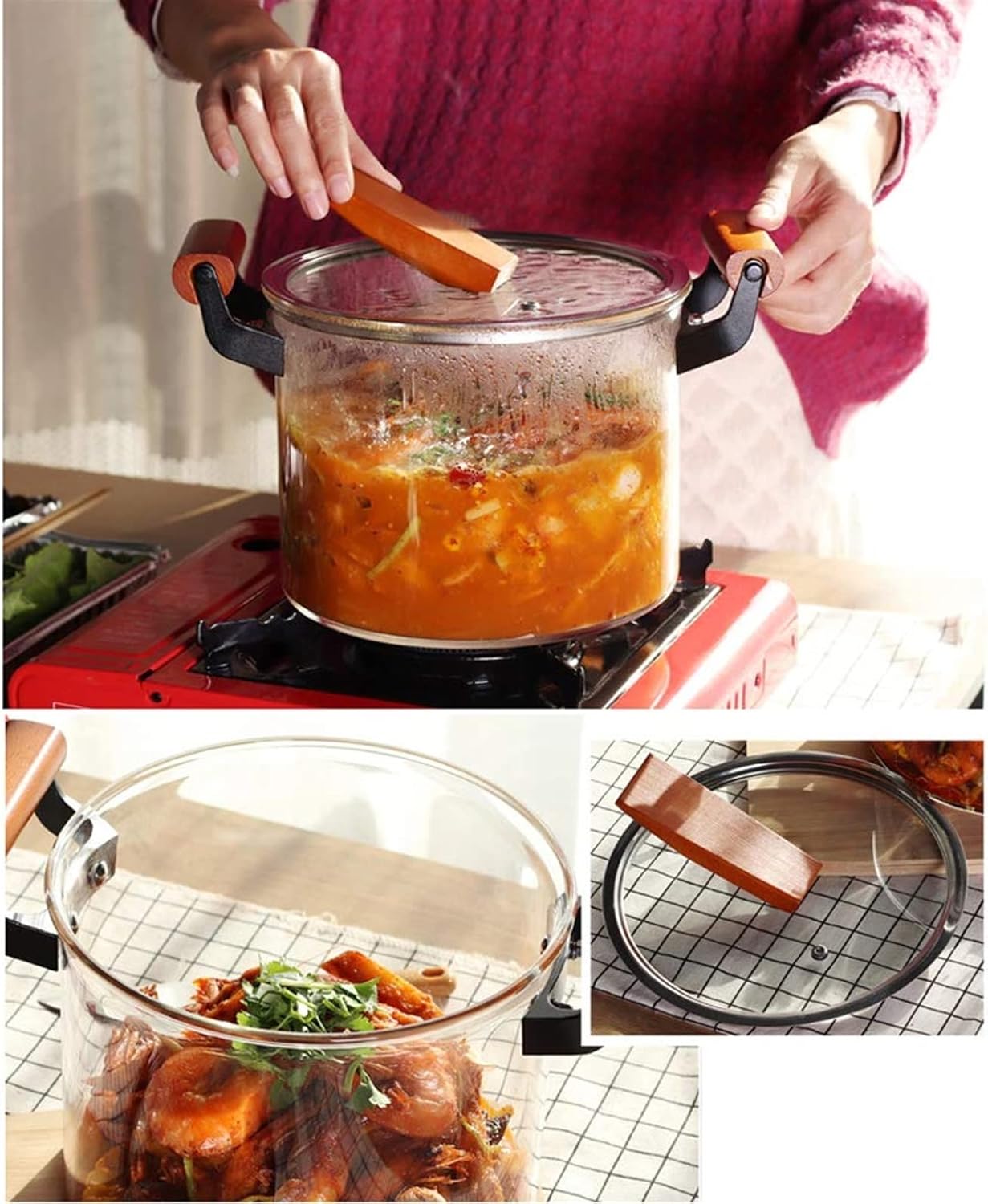 High-Borosilicate Glass Stock Pot by TheGA