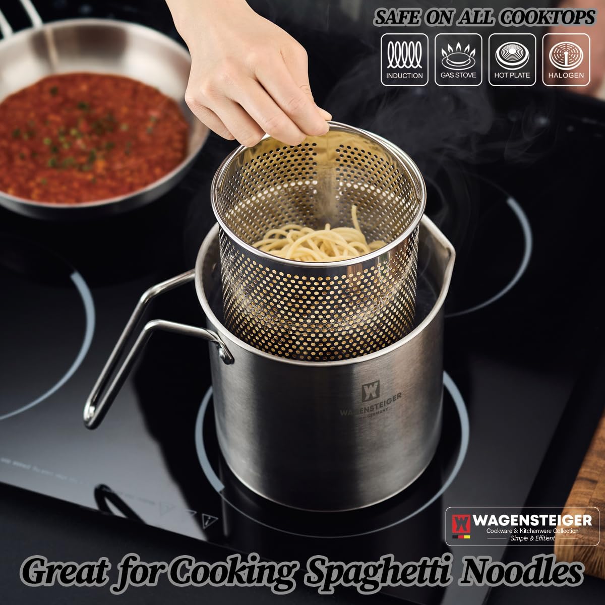 Stainless Steel Vegetarian Steamer Pot