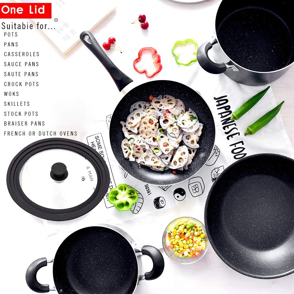 Universal Lid for Pots Pans and Skillets