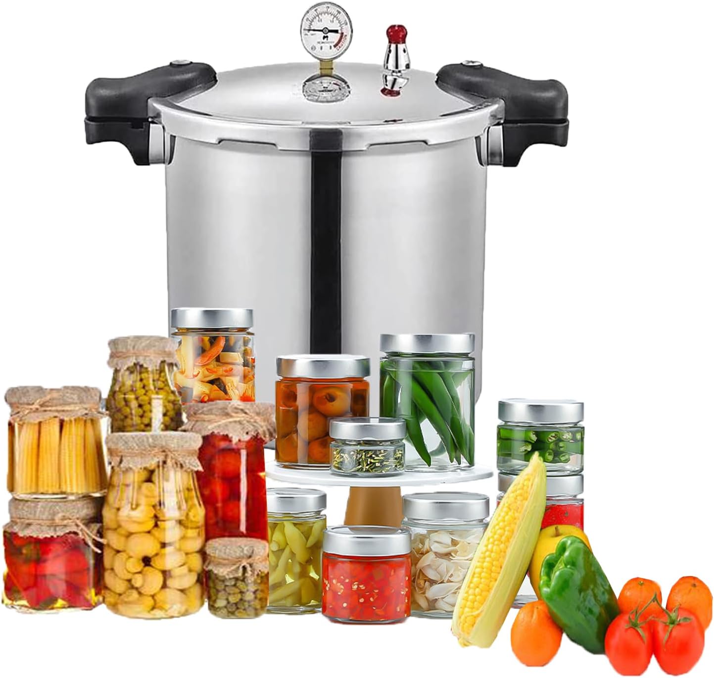 25 Quart Pressure Canner Cooker