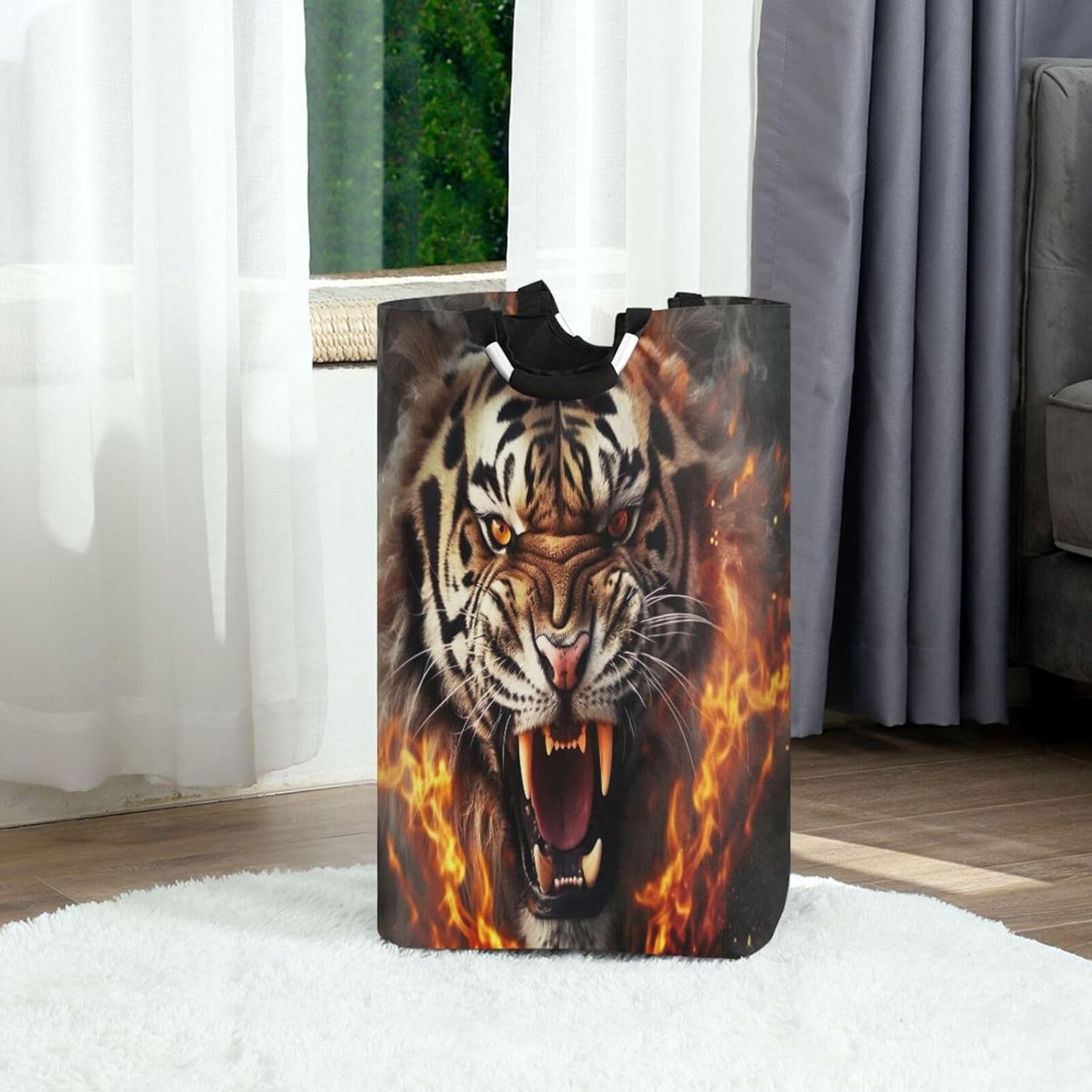 Collapsible Storage Bin Adorable Design Durable for Kids and Pets