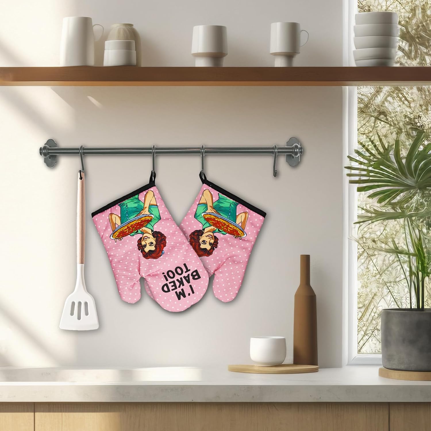 Get 2 Pcs Funny Ovenmitts