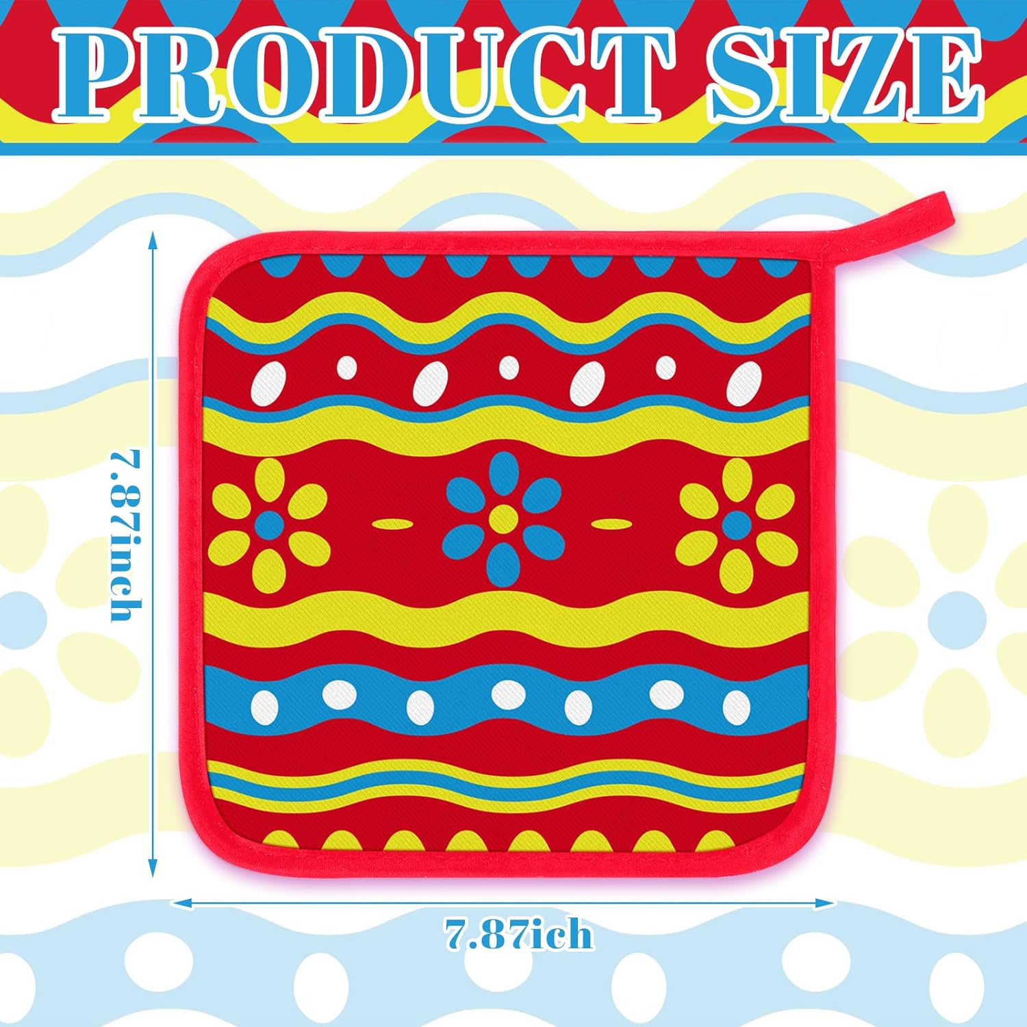 Bencailor 12-Piece Hot Potholders forOven Safe