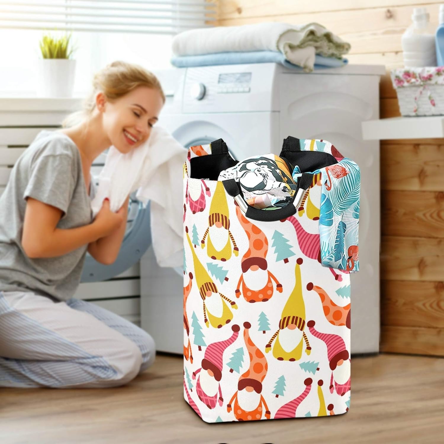 Susiyo Christmas Gnome Lattes Storage Bag