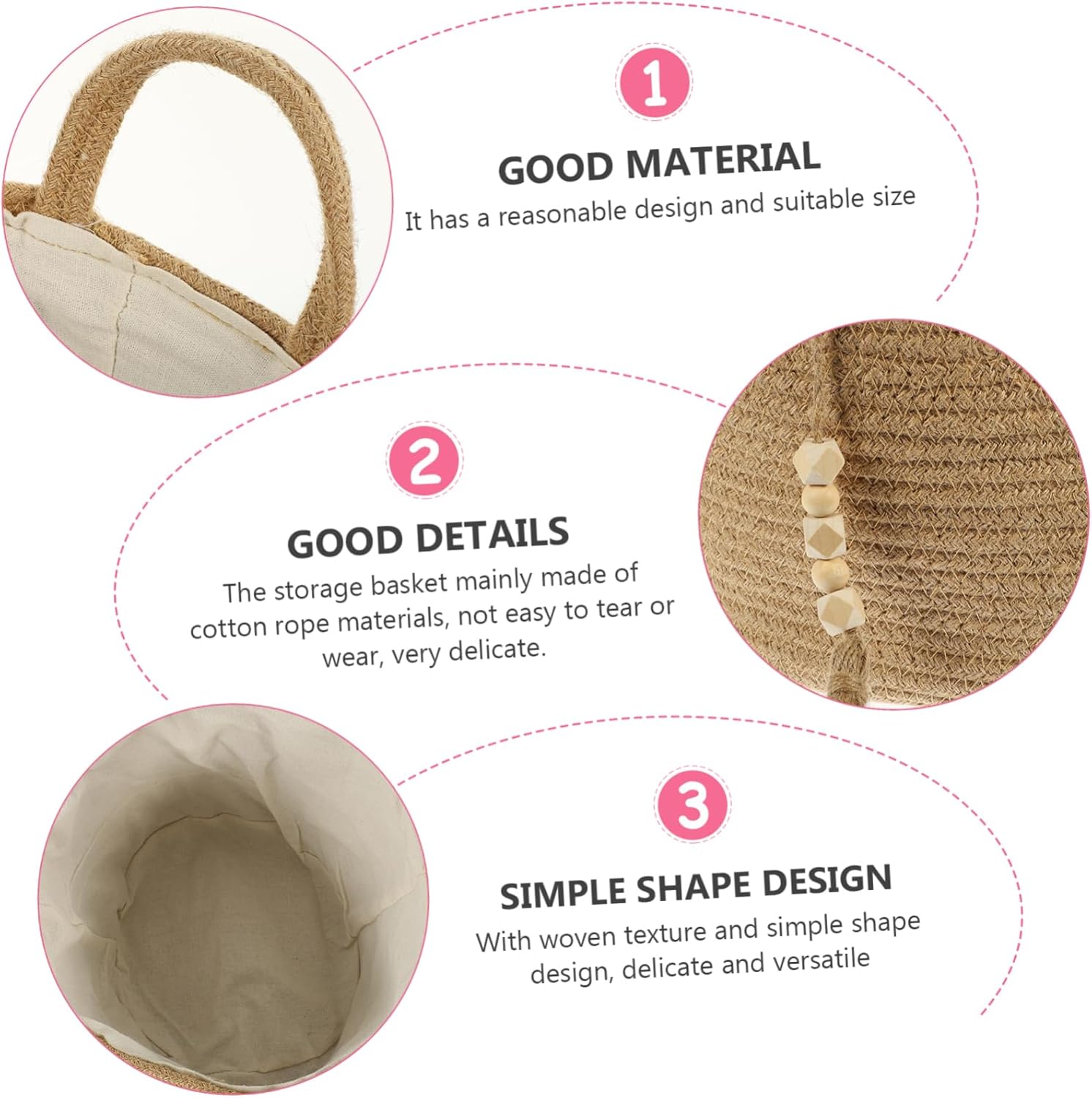 Sturdy Stylish Laundry Basket