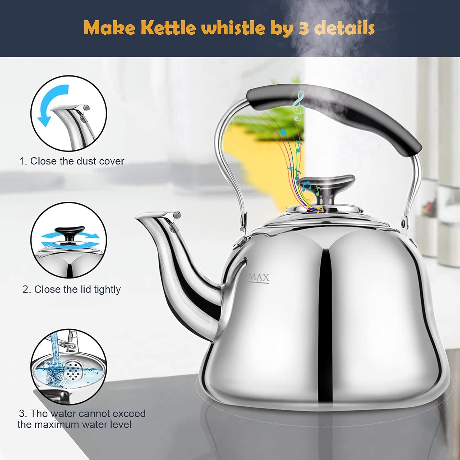 Stainless Steel Tea Kettle