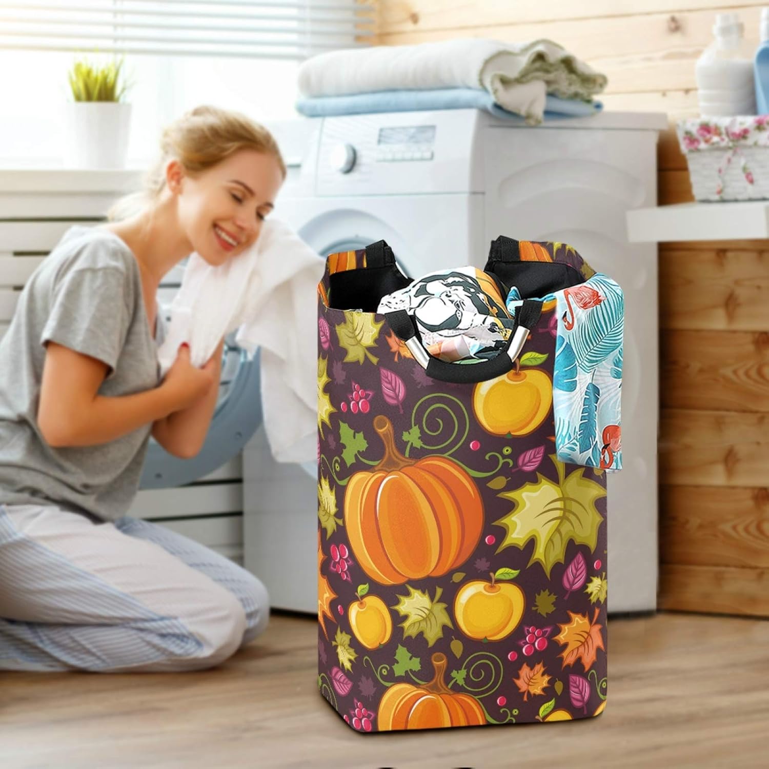 Susiyo Foldable Laundry Basket with Handles
