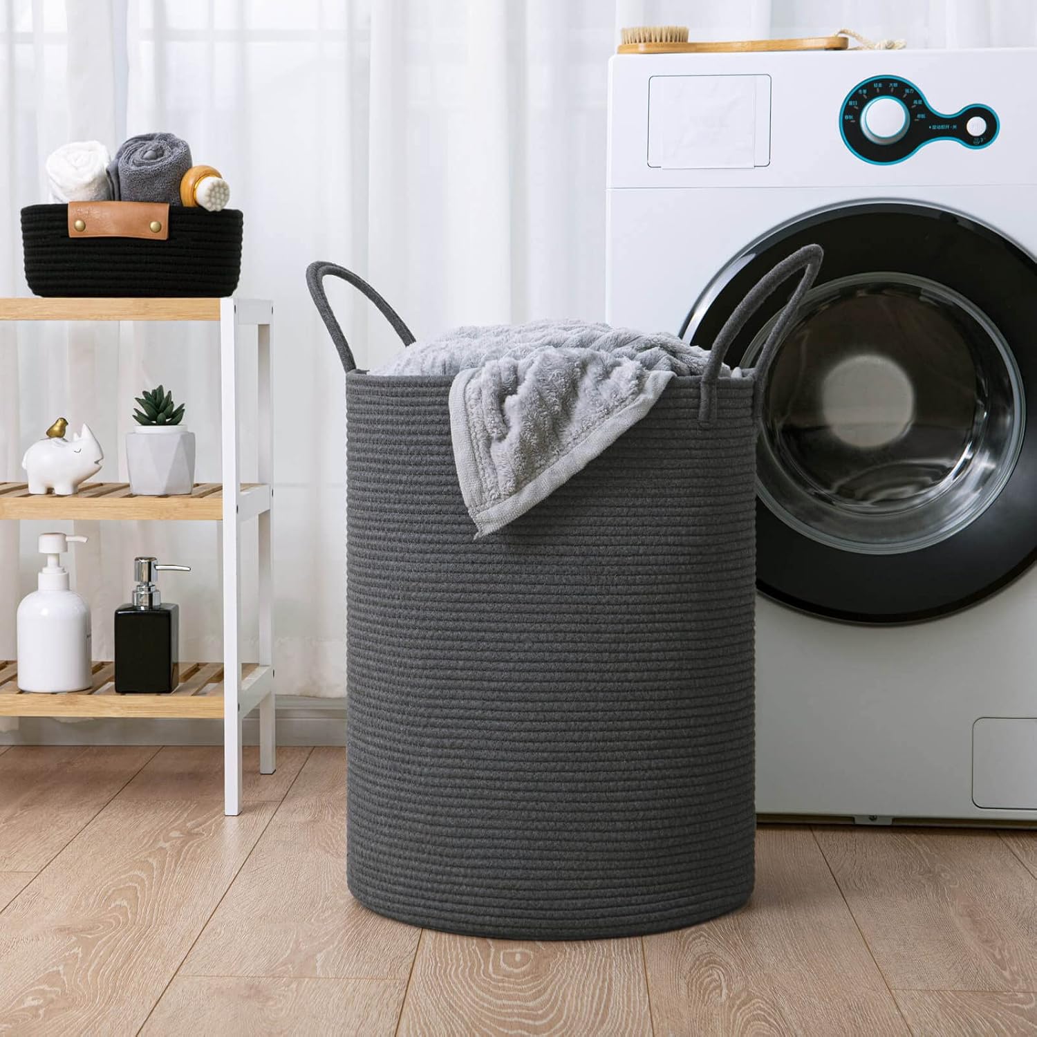 organizing laundry in style