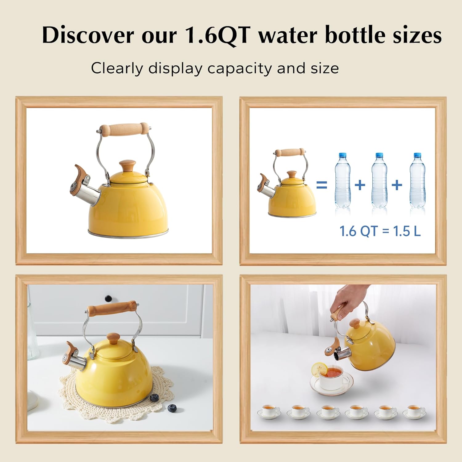 Perfect Ergonomic Design - Rockurwok Tea Kettle