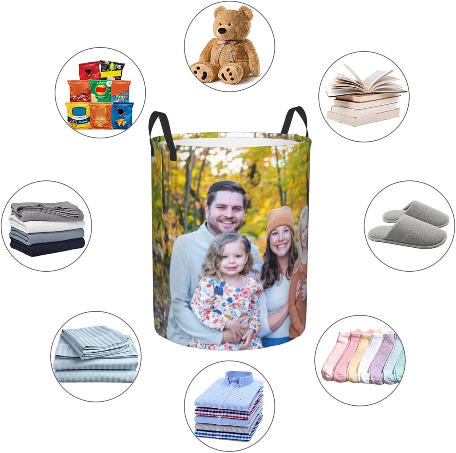 Personalized Laundry Hamper