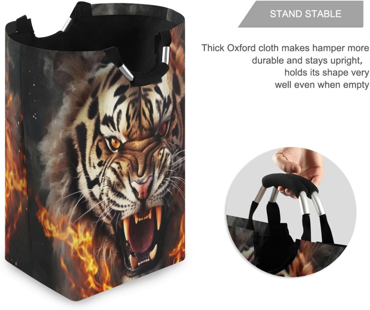 Collapsible Storage Bin Adorable Design Durable for Kids and Pets