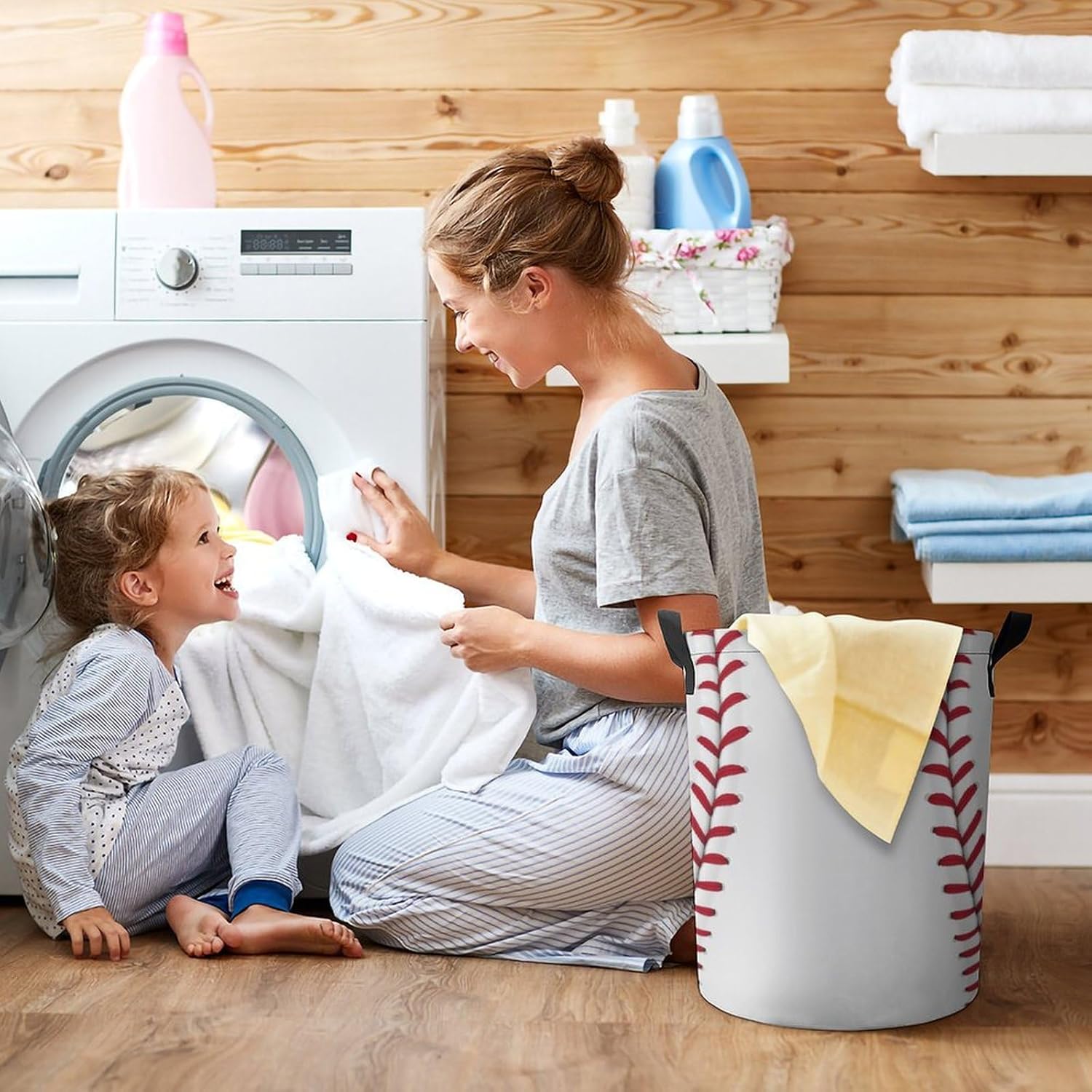 Kids Collapse-Worthy Laundry Basket