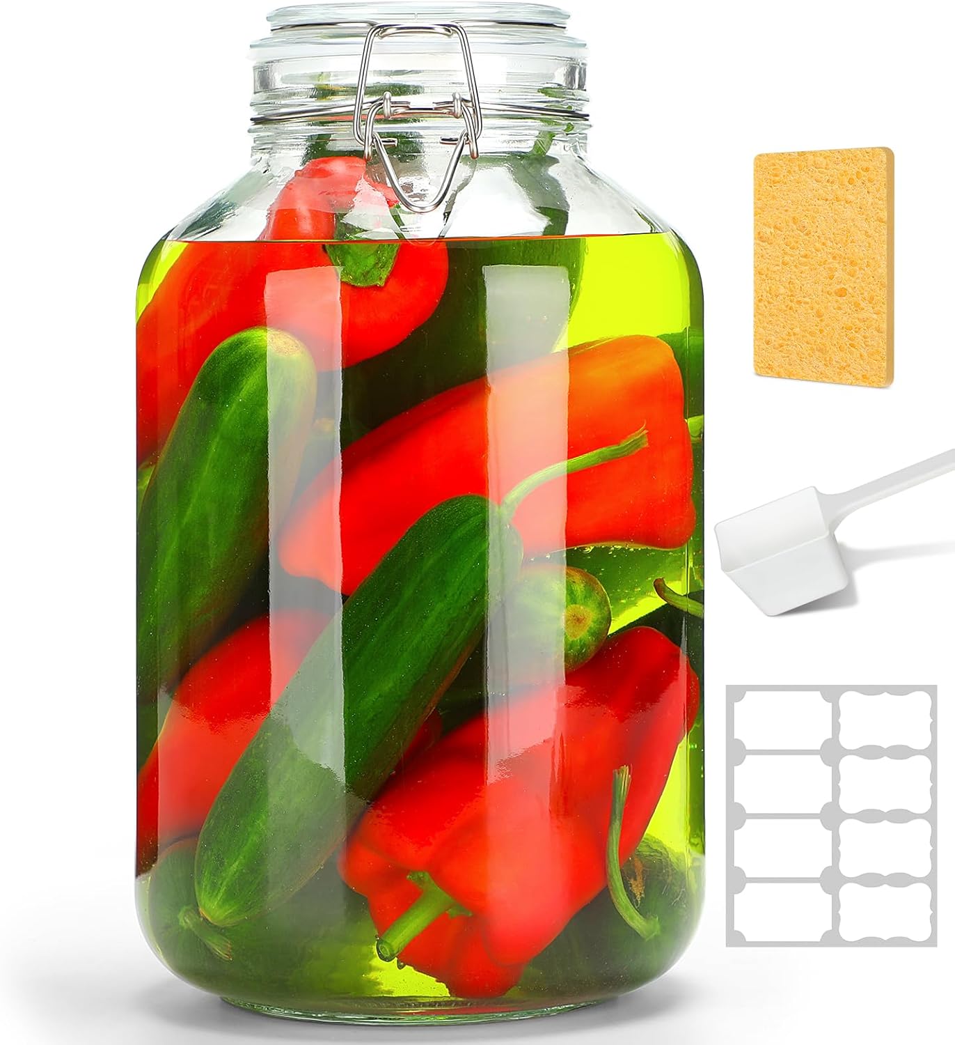 Versatile Glass Jar for Drying Preserving