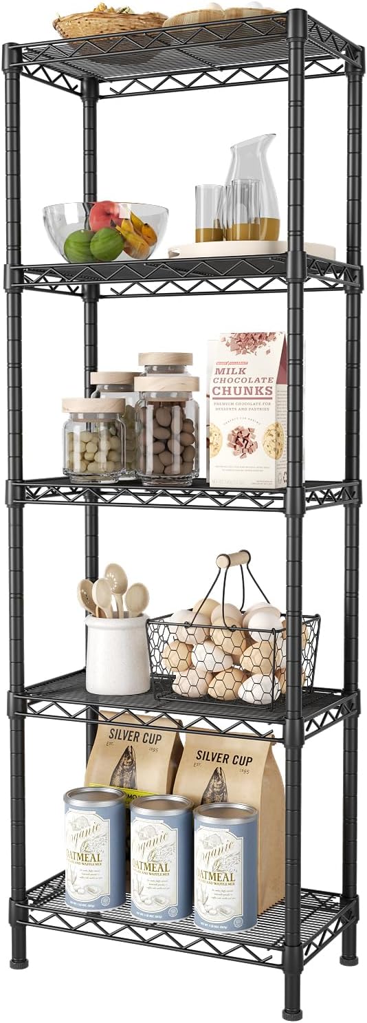 Versatile 5-Tier Adjustable Shelf