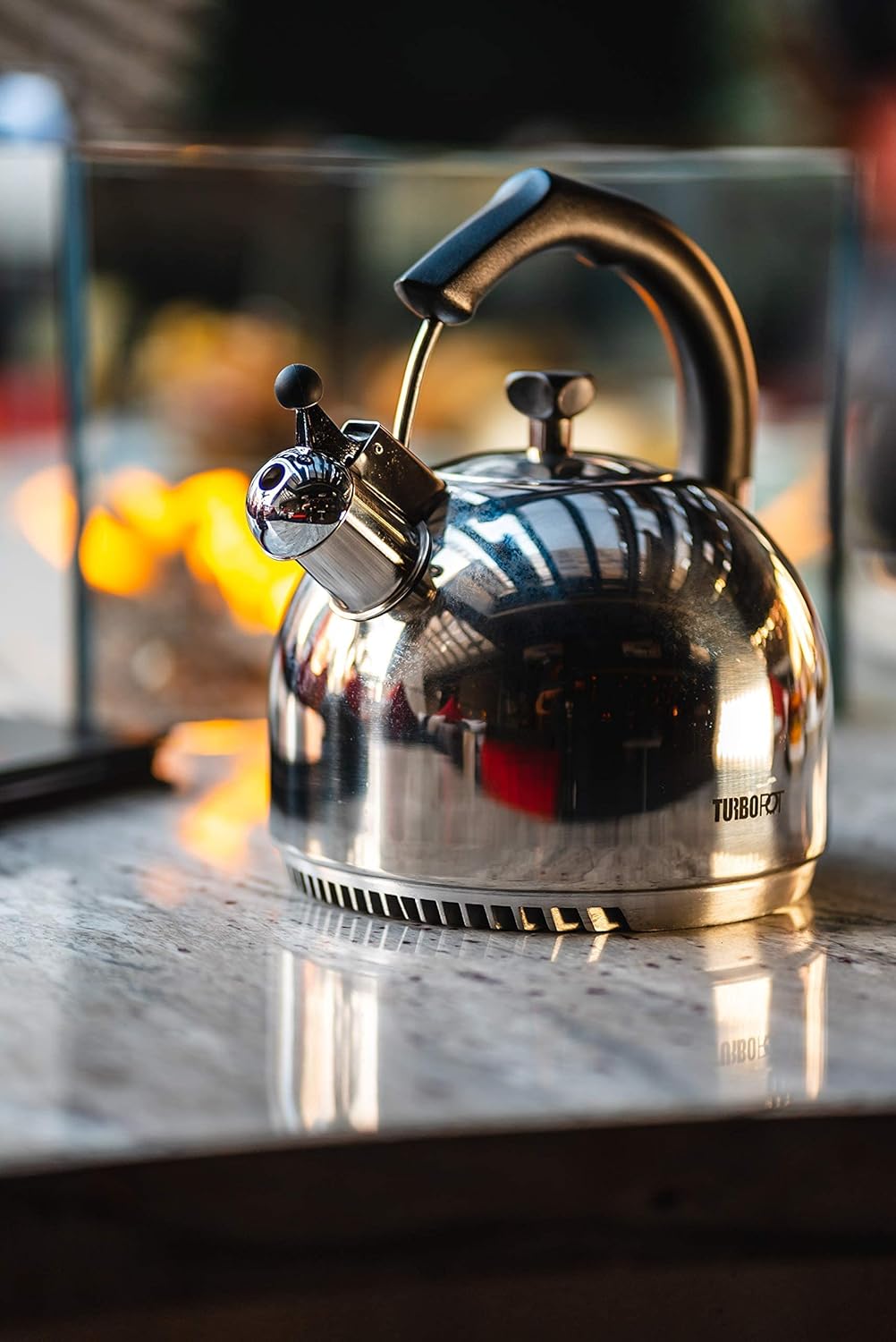 Turbo Pot Fresh Air Rapid Boil 25 qt Stainless Steel Tea Kettle