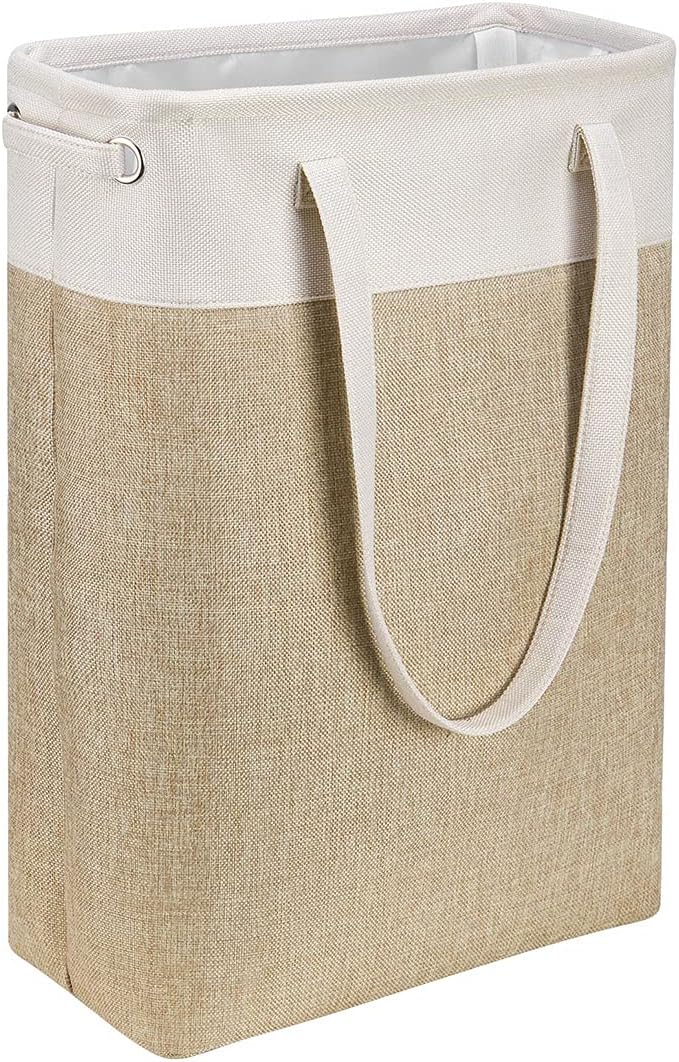 BKGOO Collapsible Laundry Basket with Handles for Storage