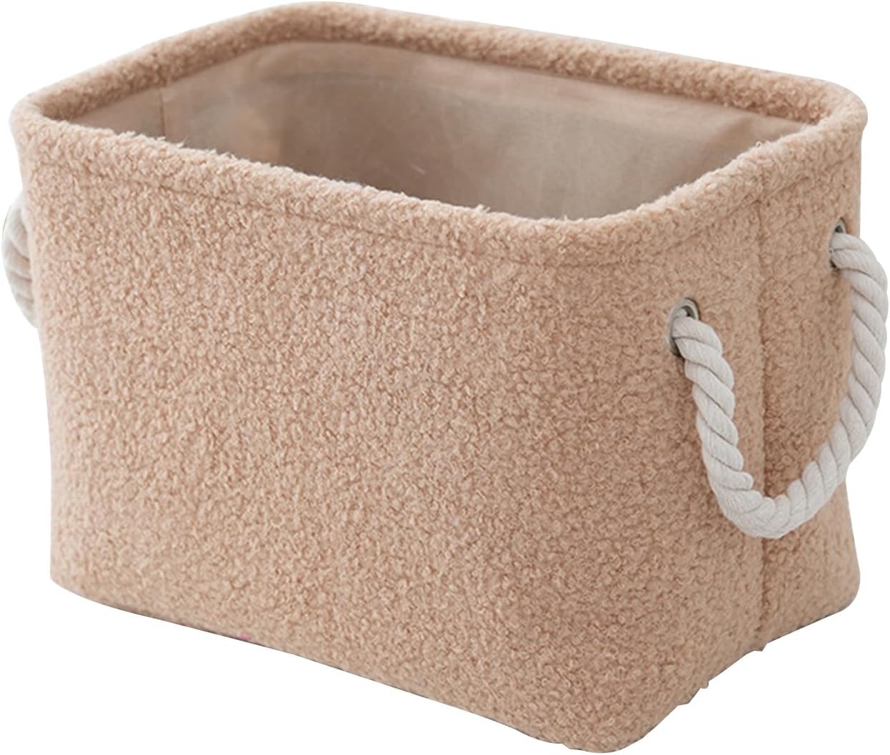 Plush Storage Basket Bathroom Living Room