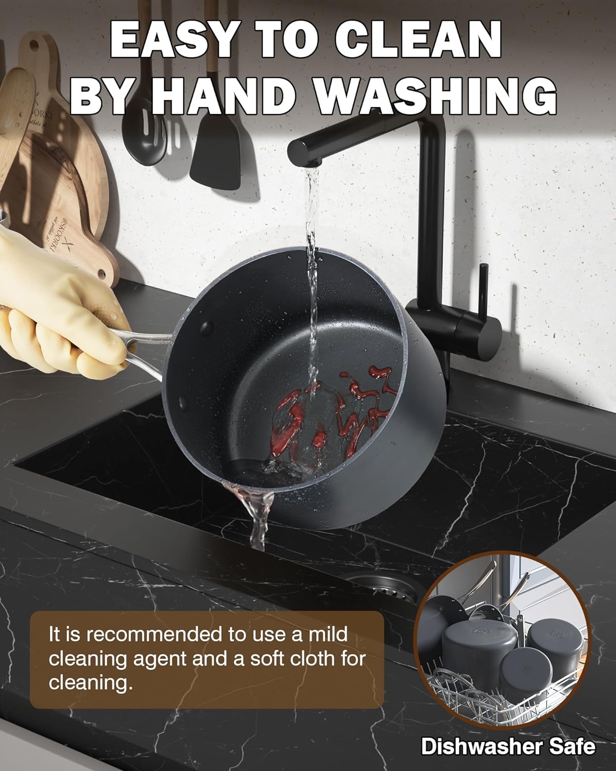 Quickly Secure a 2-Quart Pro Cooking Pan