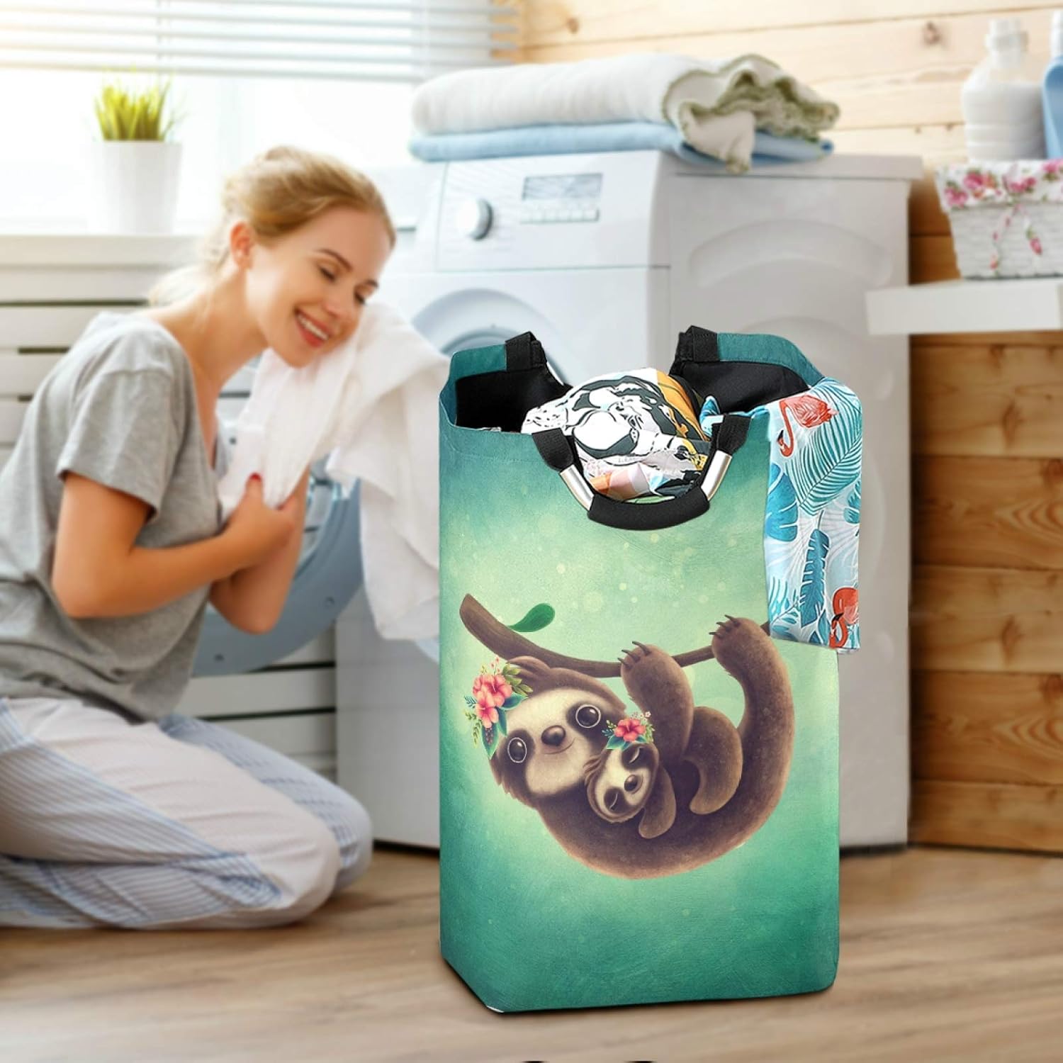 Stylish Large Laundry Basket for Kids and Adults