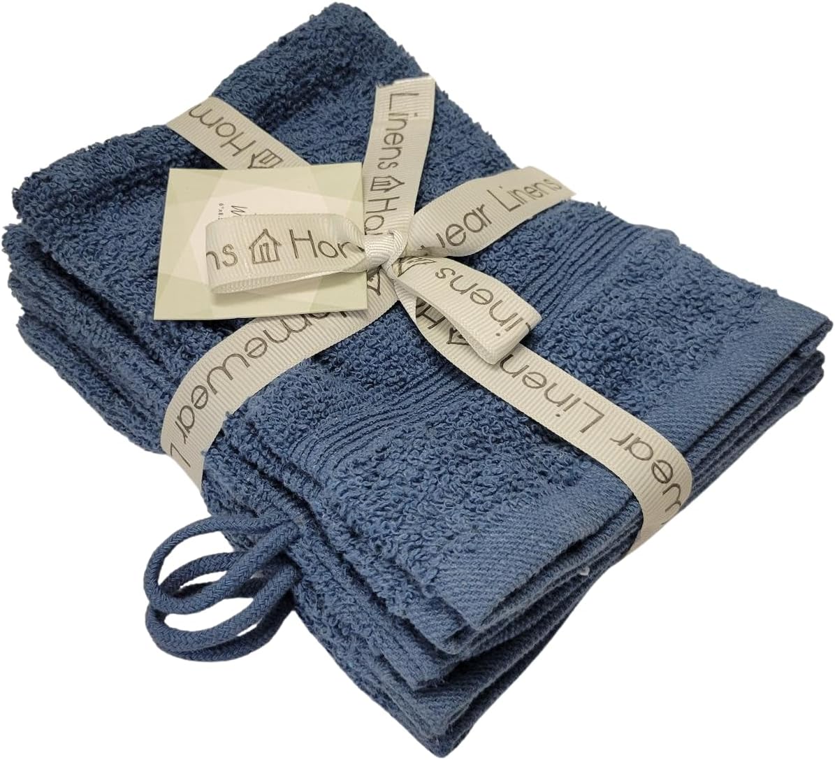 Homewear High Rise Stripe 6 Pack Wash Mitt Set