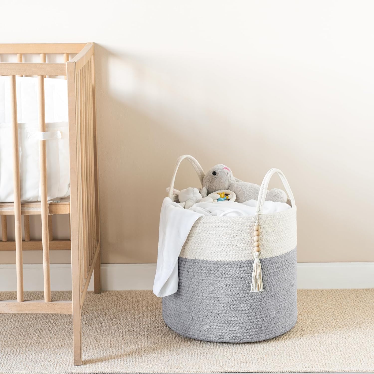 Unique Woven Storage Basket for Home Decor