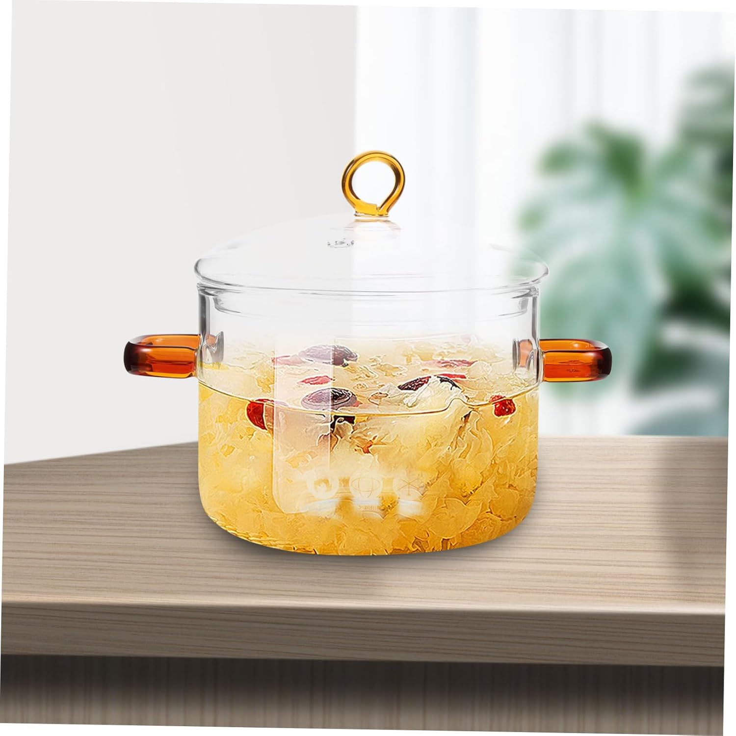 Happyyami Glass Stewing Pot