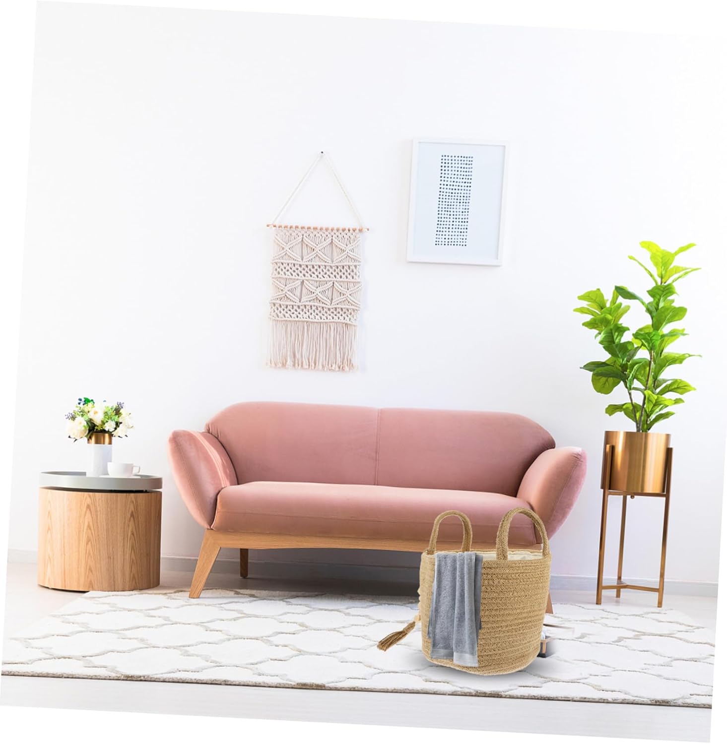 Sturdy Stylish Laundry Basket
