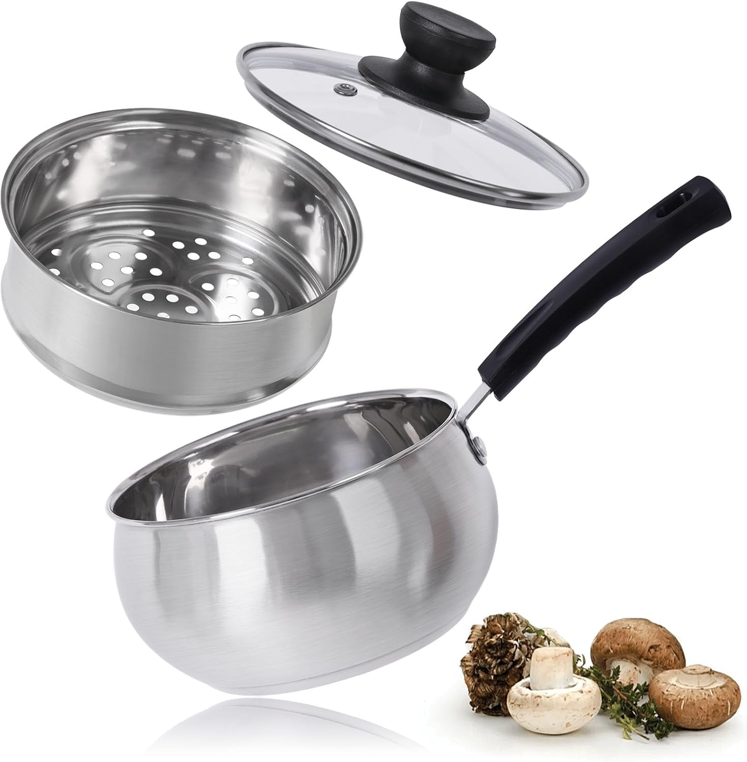 Meet the Esie Houzie 15QT Stainless Steel Saucepan - Your Perfect Kitchen Companion