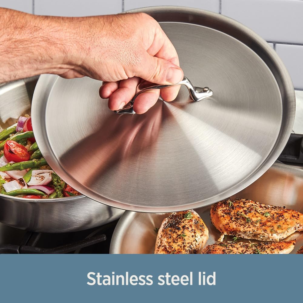 Versatile 2-Quart Stainless Steel Saucepan