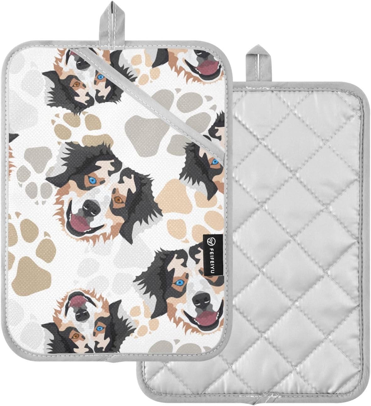 Potholder Australian Shepherd Dual Use