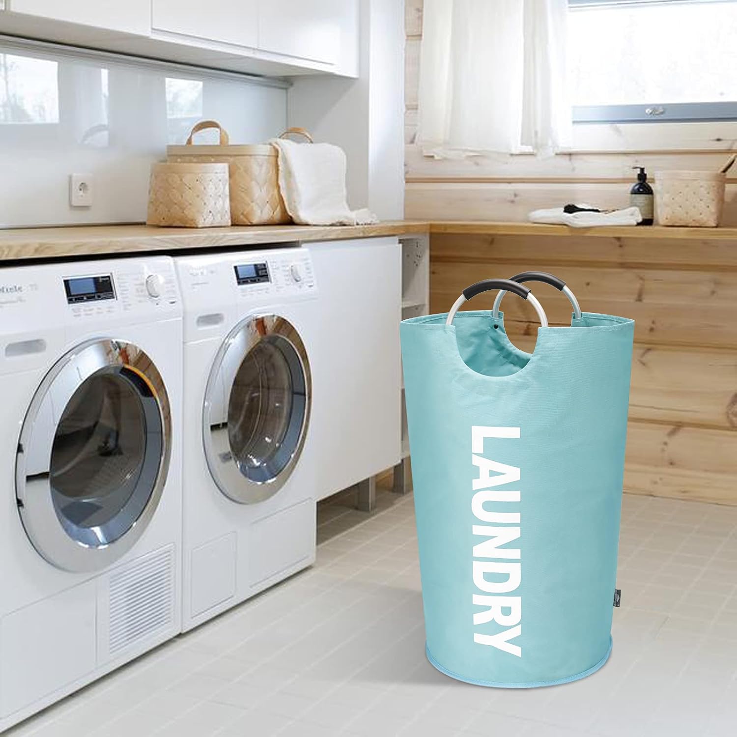 Collapsible Laundry Basket for Organization