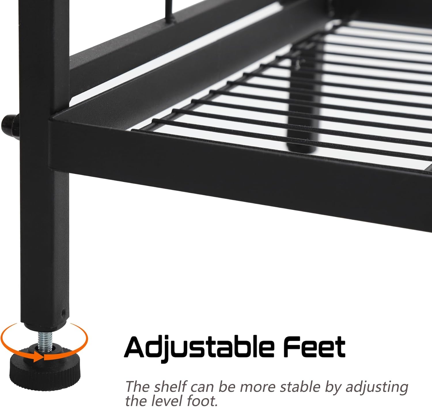 GIOTorent 6-Wire Standing Storage Shelf