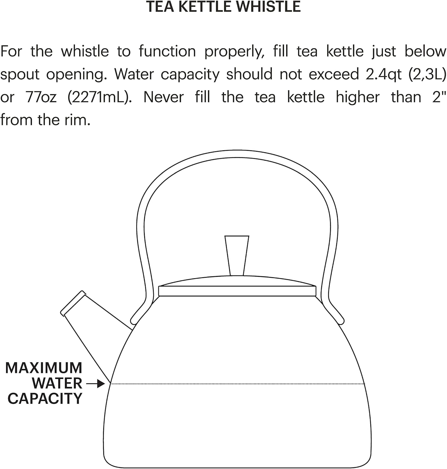 Vitality Essential Butterfly Meadow Tea Kettle stainless steel Hand Wash Import