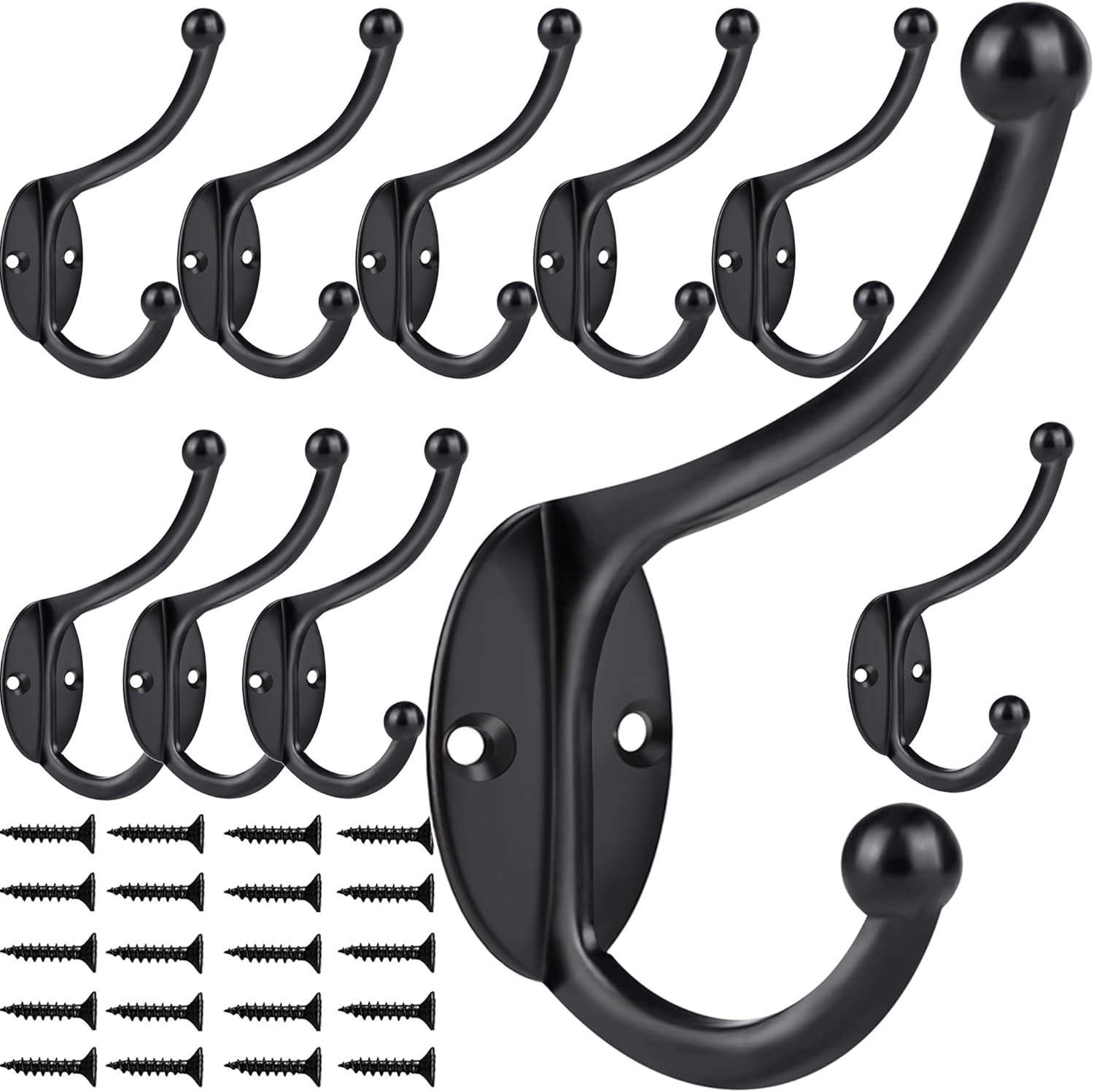 ZYU Wall Hooks 10Pcs