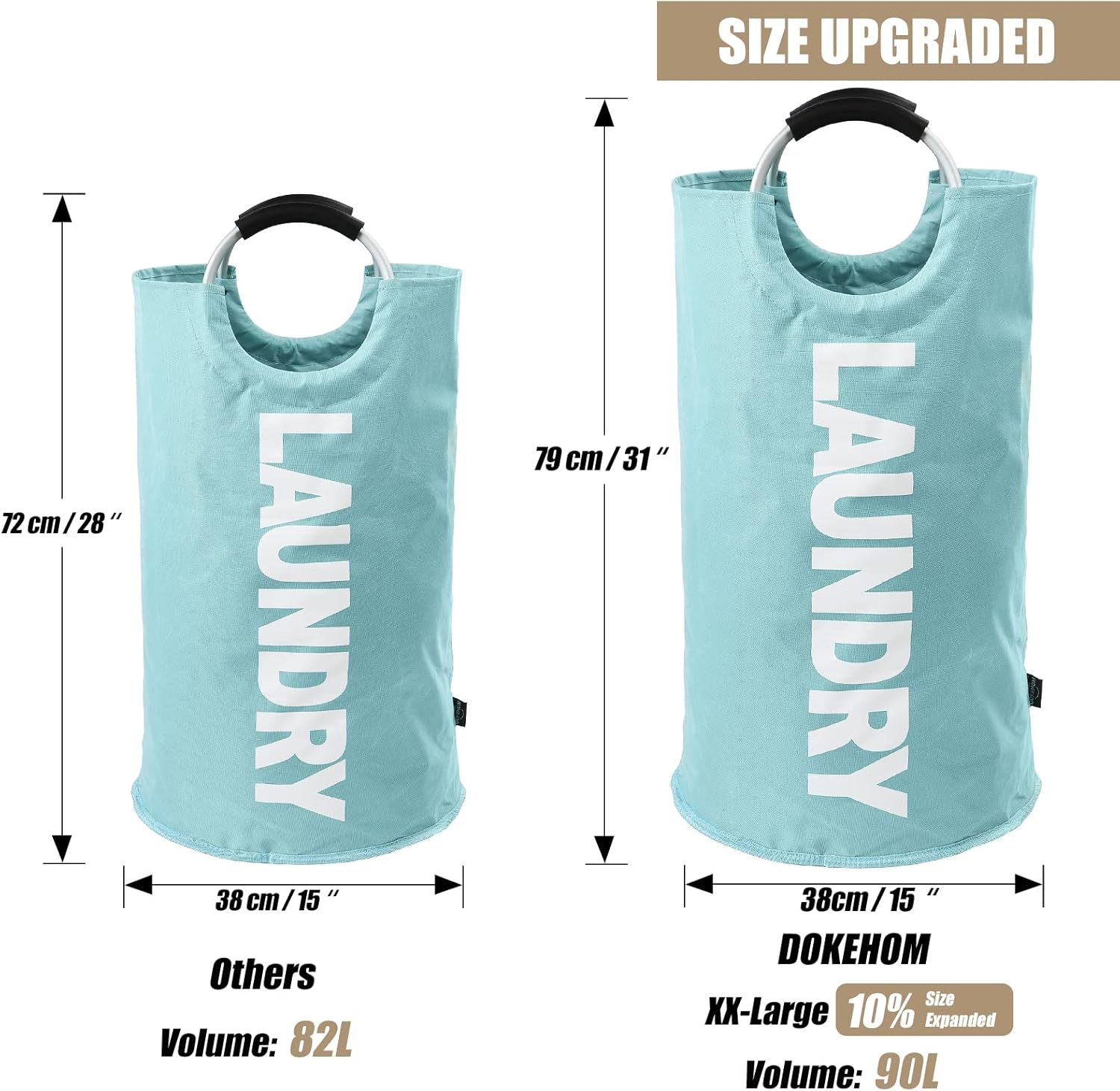 Collapsible Laundry Basket for Organization