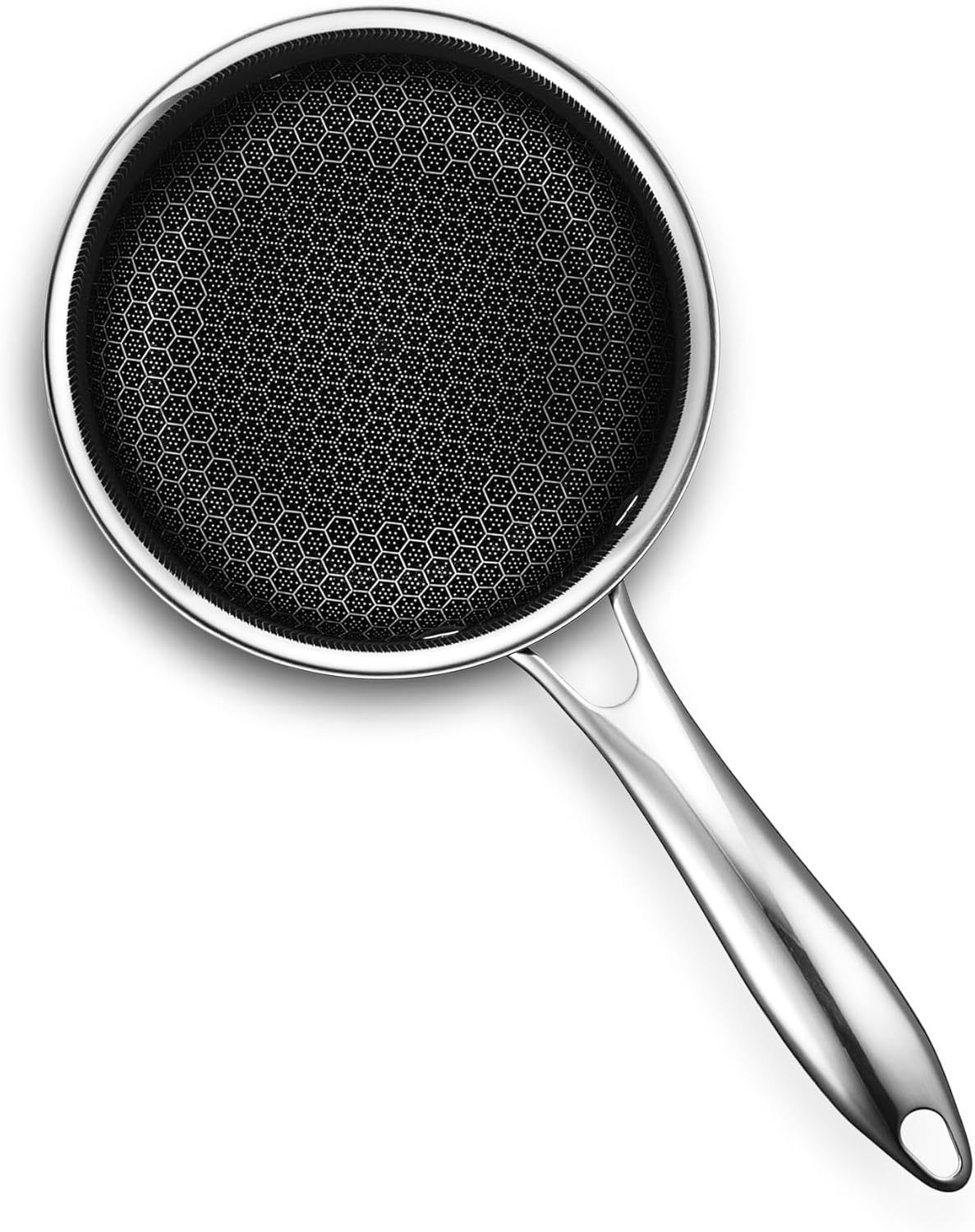 1-Quart Hybrid Saucepan with Tempered Glass Lid