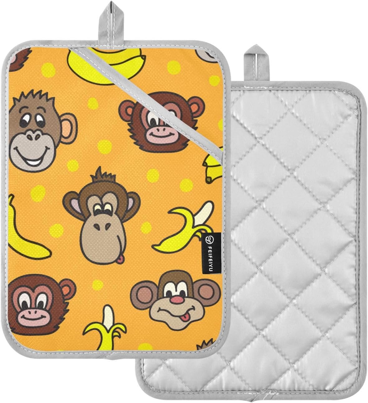 Cute Potholders for Cooking with Monkeys