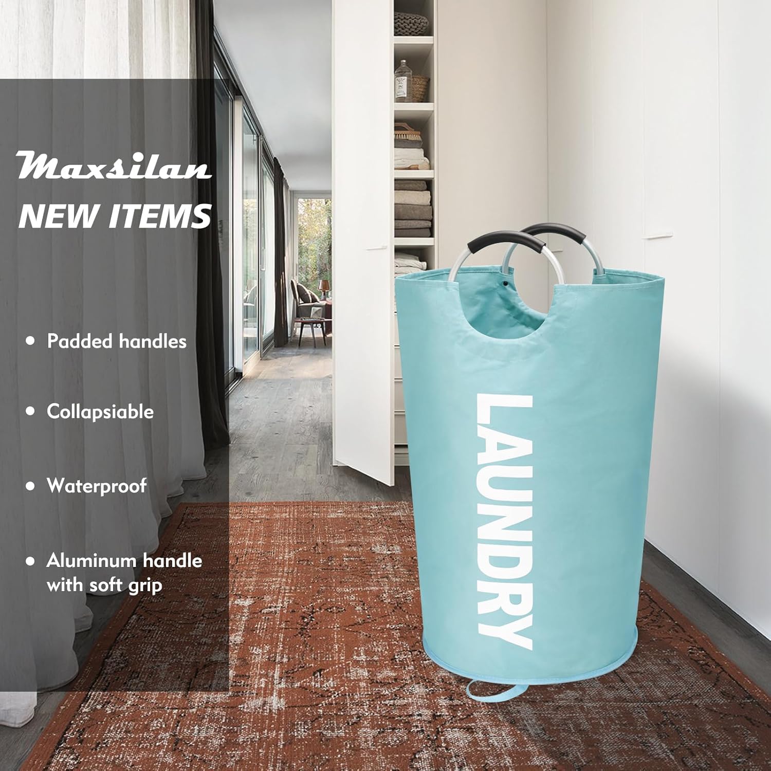 125LX-Large Laundry Basket Heavy-Duty Organizer