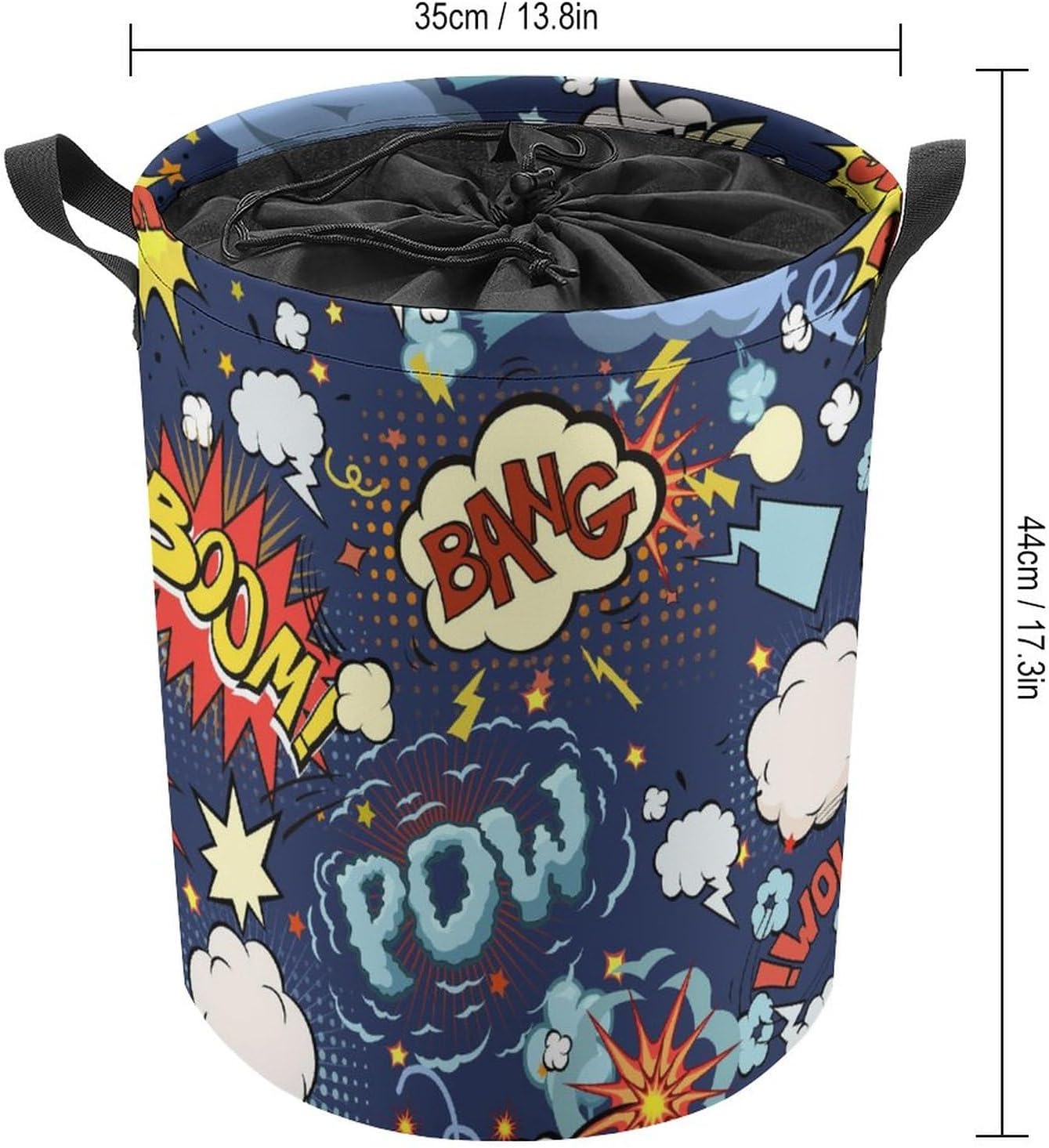 City Wars Superheroes Rise - Funny Foldable Laundry Basket