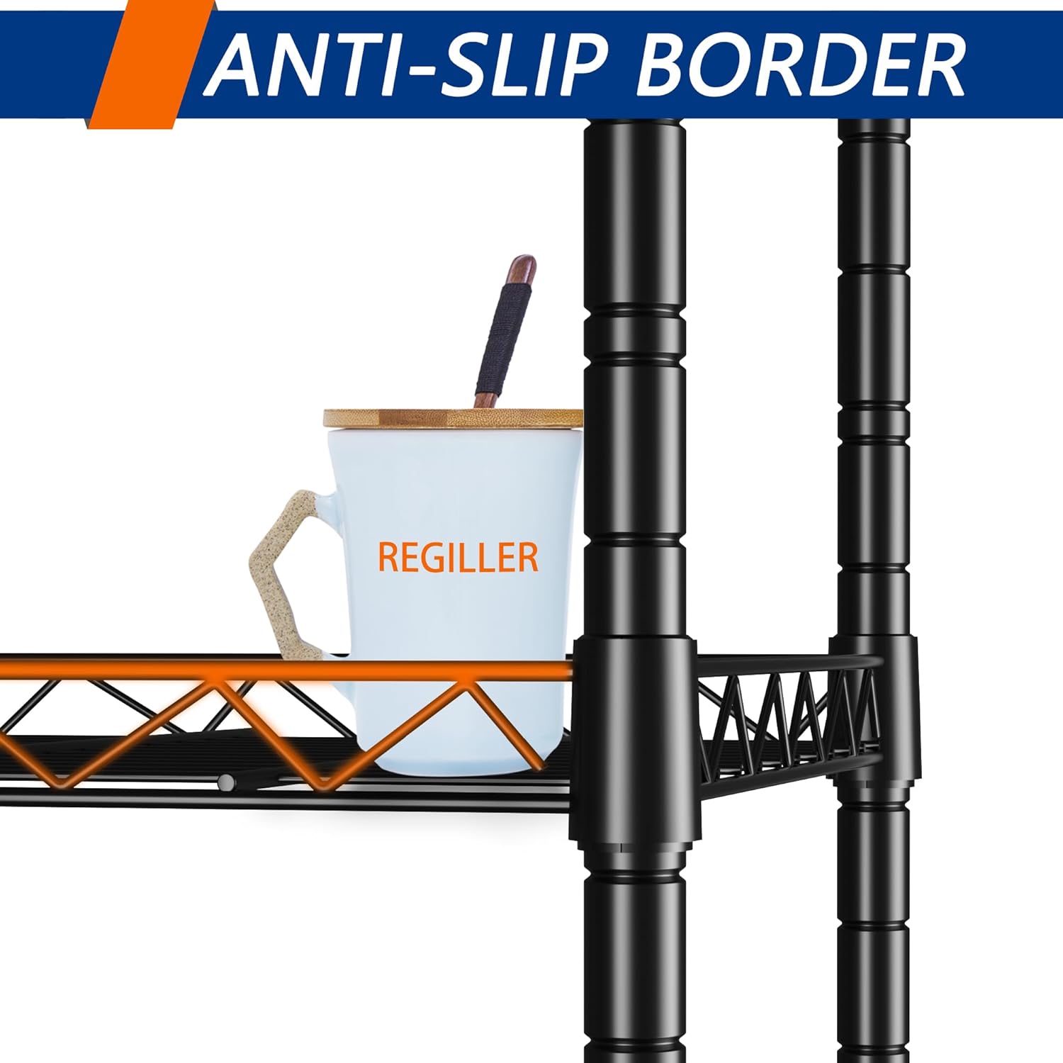 5-Wire Metal Storage Rack